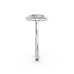 Load image into Gallery viewer, Yiana Emerald Solitaire Diamond Womens Ring
