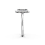 Load image into Gallery viewer, Yeira Emerald Solitaire Diamond Womens Ring
