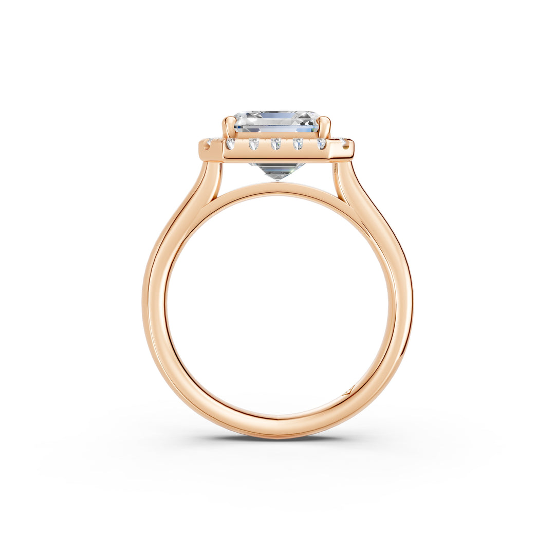 Yavya Emerald Solitaire Diamond Womens Ring