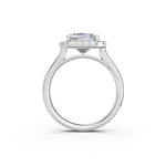 Load image into Gallery viewer, Yavya Emerald Solitaire Diamond Womens Ring
