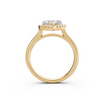 Load image into Gallery viewer, Yania Heart Solitaire Diamond Womens Ring
