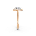 Load image into Gallery viewer, Yamya Heart Solitaire Diamond Womens Ring

