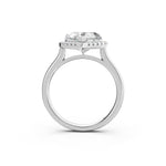 Load image into Gallery viewer, Yamya Heart Solitaire Diamond Womens Ring
