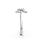 Load image into Gallery viewer, Yamya Heart Solitaire Diamond Womens Ring
