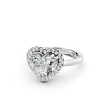Load image into Gallery viewer, Yamya Heart Solitaire Diamond Womens Ring
