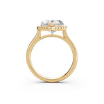 Load image into Gallery viewer, Yamya Heart Solitaire Diamond Womens Ring
