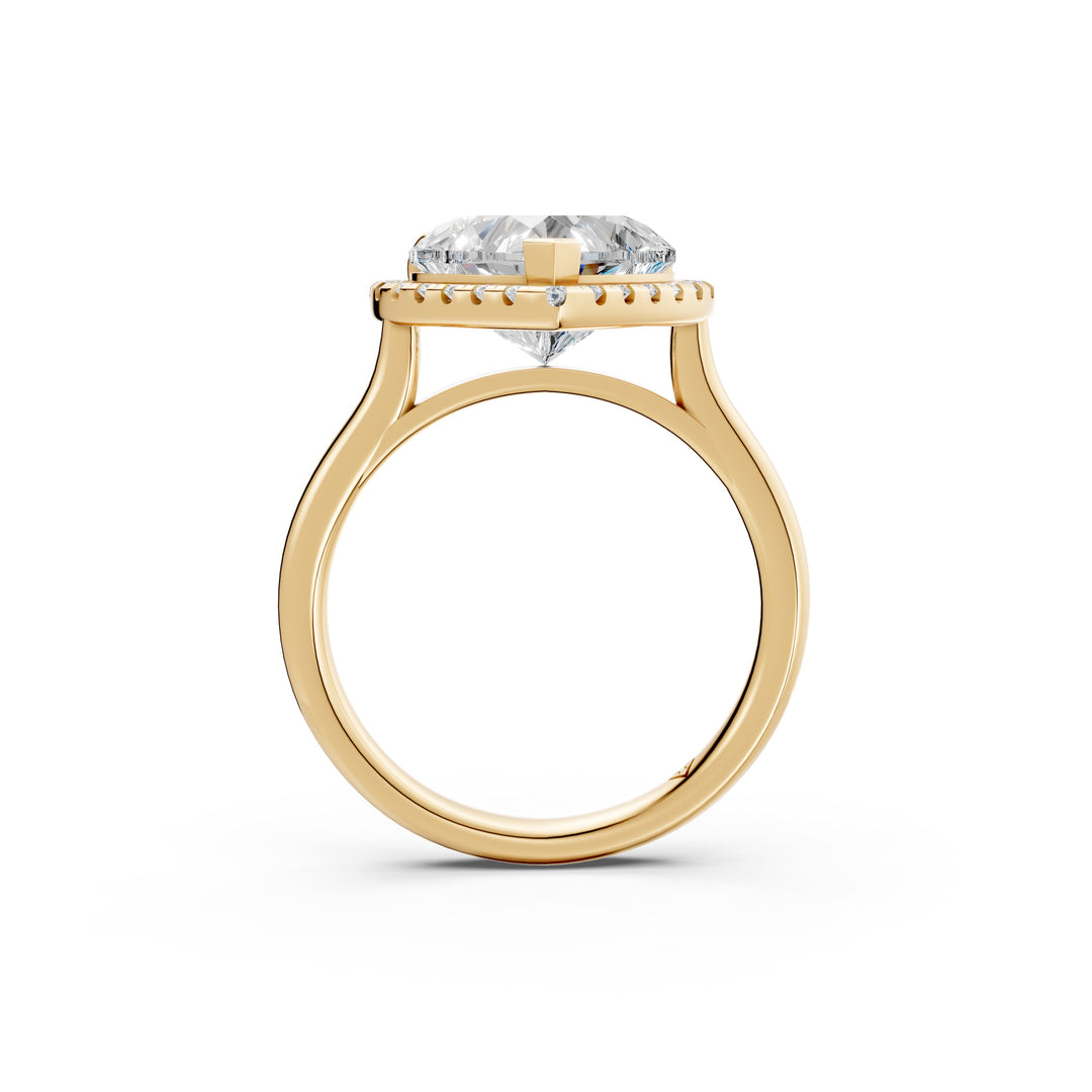 Yalra Heart Solitaire Diamond Womens Ring
