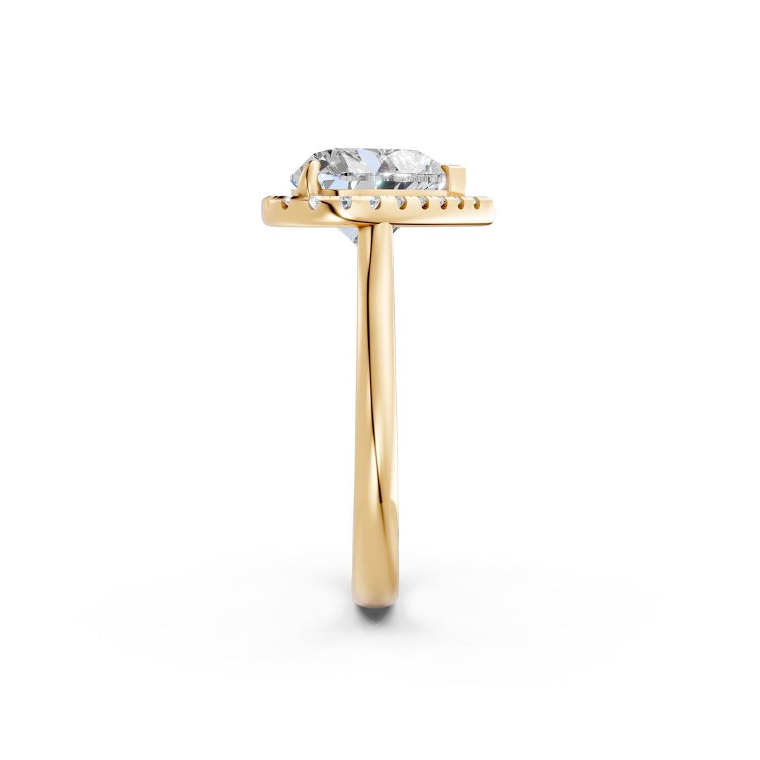 Yalra Heart Solitaire Diamond Womens Ring