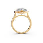 Load image into Gallery viewer, Yaira Heart Solitaire Diamond Womens Ring
