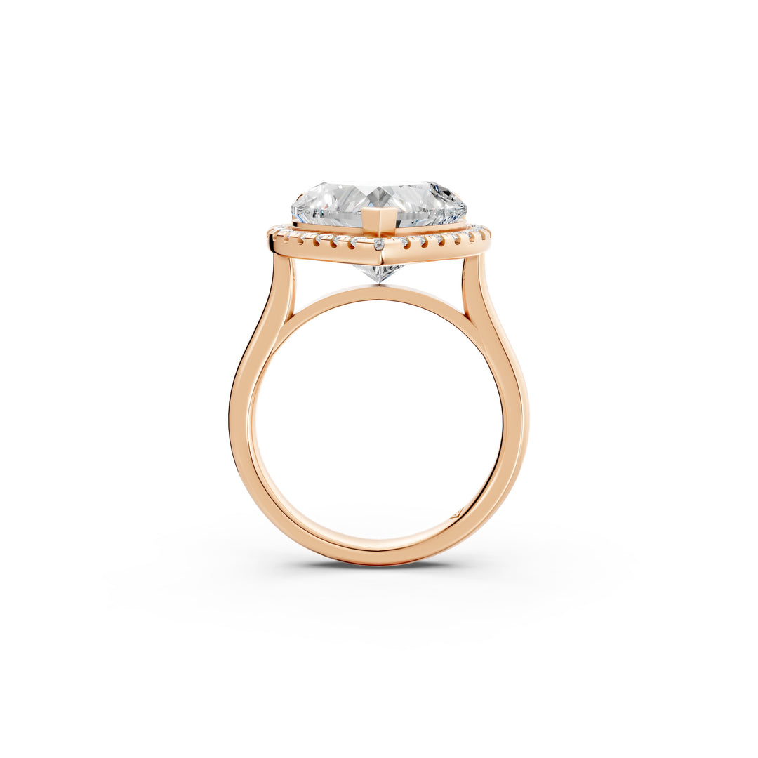 Yaara Heart Solitaire Diamond Womens Ring