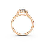 Load image into Gallery viewer, Xira Oval Solitaire Diamond Womens Ring
