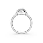 Load image into Gallery viewer, Xira Oval Solitaire Diamond Womens Ring
