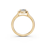 Load image into Gallery viewer, Xira Oval Solitaire Diamond Womens Ring
