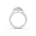 Load image into Gallery viewer, Xeira Oval Solitaire Diamond Womens Ring
