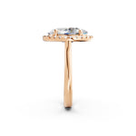 Load image into Gallery viewer, Xavya Oval Solitaire Diamond Womens Ring
