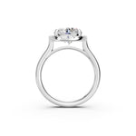 Load image into Gallery viewer, Xavya Oval Solitaire Diamond Womens Ring
