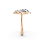 Load image into Gallery viewer, Xarza Oval Solitaire Diamond Womens Ring
