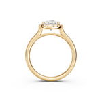Load image into Gallery viewer, Xania Pear Solitaire Diamond Womens Ring
