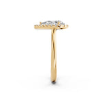 Load image into Gallery viewer, Xania Pear Solitaire Diamond Womens Ring
