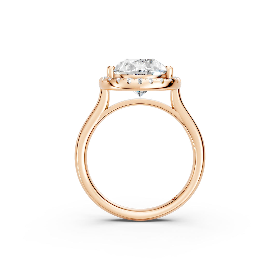 Xaira Pear Solitaire Diamond Womens Ring
