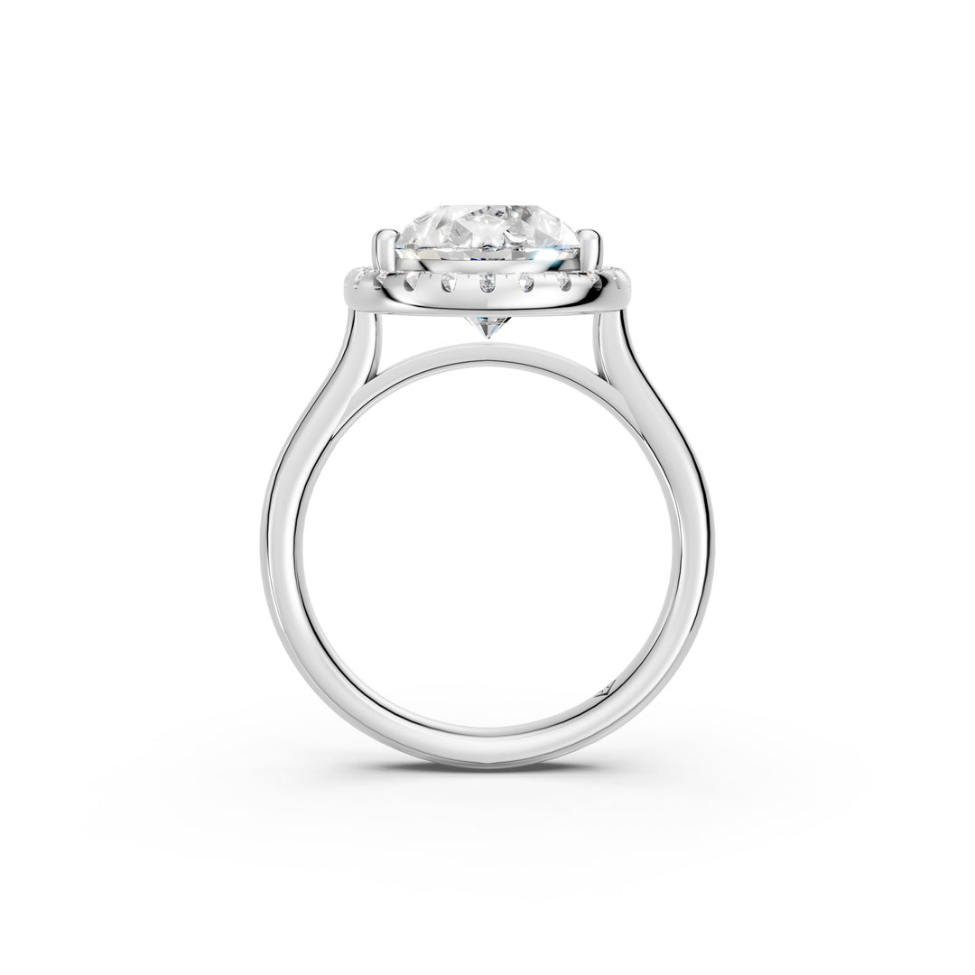 Xaira Pear Solitaire Diamond Womens Ring