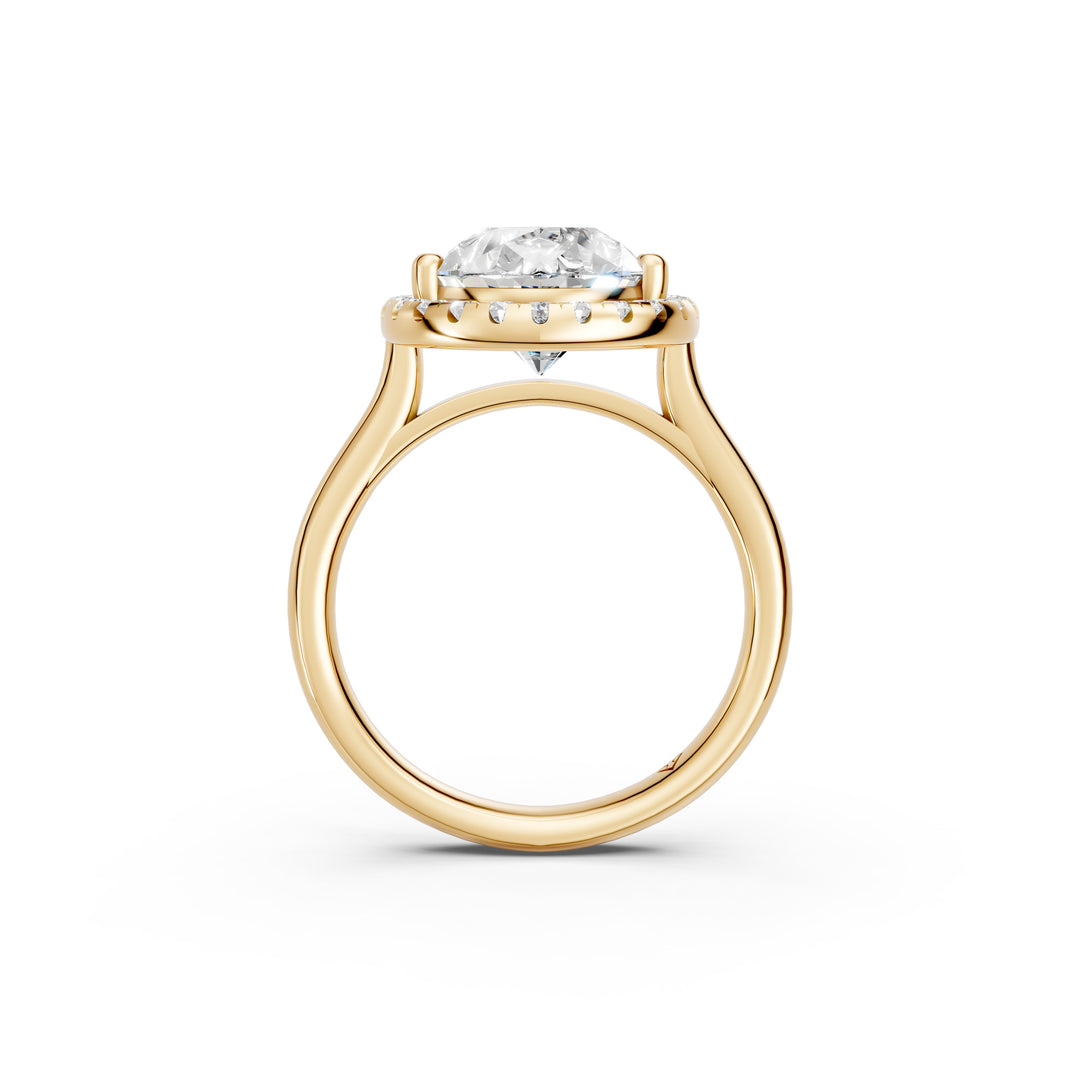 Xaira Pear Solitaire Diamond Womens Ring