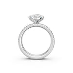 Load image into Gallery viewer, Vaara Pear Solitaire Diamond Womens Ring
