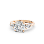 Load image into Gallery viewer, Miyra Round Solitaire Diamond Womens Ring
