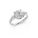 Load image into Gallery viewer, Miyra Round Solitaire Diamond Womens Ring
