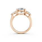 Load image into Gallery viewer, Mira Round Solitaire Diamond Womens Ring
