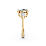 Load image into Gallery viewer, Mira Round Solitaire Diamond Womens Ring
