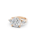 Load image into Gallery viewer, Miana Round Solitaire Diamond Womens Ring
