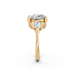 Load image into Gallery viewer, Miana Round Solitaire Diamond Womens Ring
