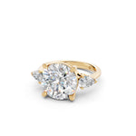 Load image into Gallery viewer, Miana Round Solitaire Diamond Womens Ring
