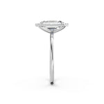 Load image into Gallery viewer, Rira Emerald Solitaire Diamond Womens Ring
