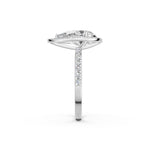 Load image into Gallery viewer, Piana Pear Solitaire Diamond Womens Ring
