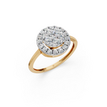 Load image into Gallery viewer, Era Round Diamond Cluster Ladies Ring
