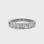 Load and play video in Gallery viewer, Adrija Emerald Diamond 7 stone Ladies Ring
