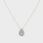 Load and play video in Gallery viewer, Glow Round Solitaire Ladies Pendant
