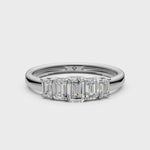 Load and play video in Gallery viewer, Megan Emerald Diamond 5 Stone Ladies Ring
