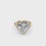 Load and play video in Gallery viewer, Yaara Heart Solitaire Diamond Womens Ring
