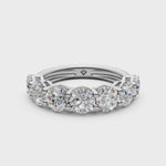 Load and play video in Gallery viewer, Tara Round Diamond 7 stone Ladies Ring
