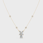 Load and play video in Gallery viewer, Bliss MarquiseSolitaire Ladies Pendant
