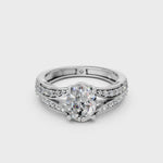 Load and play video in Gallery viewer, Aiyana Round Solitaire Diamond Womens Ring
