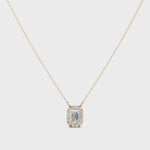 Load and play video in Gallery viewer, Glimmer Emerald Solitaire Ladies Pendant

