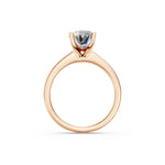 Load image into Gallery viewer, Larza Oval Solitaire Diamond Womens Ring
