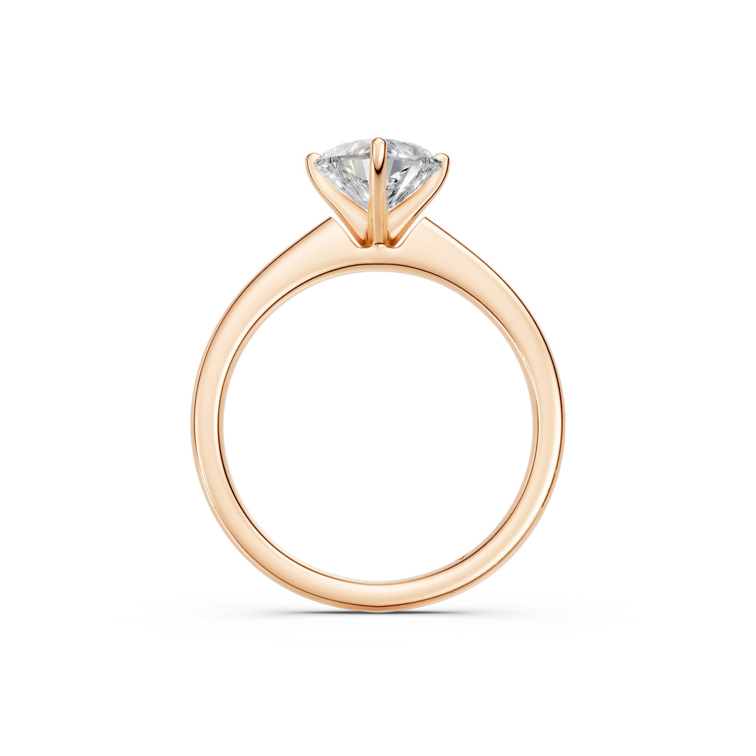 Liyana Heart Solitaire Diamond Womens Ring